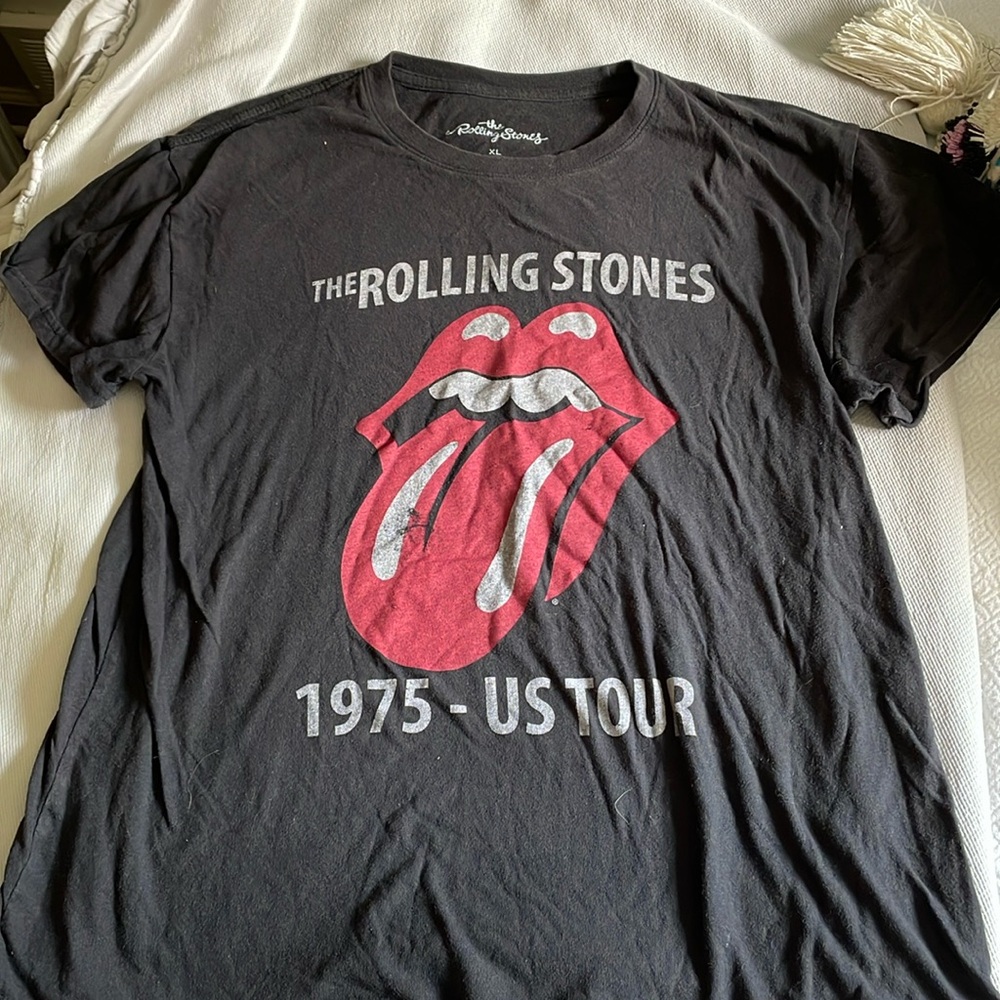 rolling stones xl tshirt worn once great condition